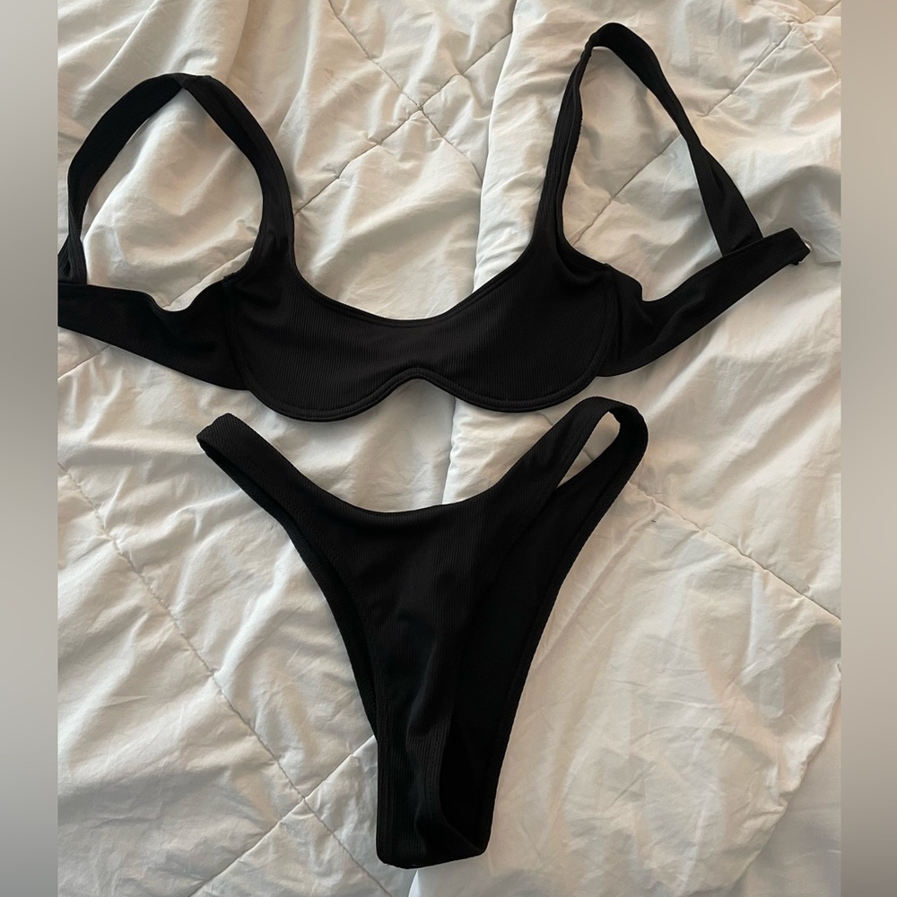 Black SHEIN Bikini